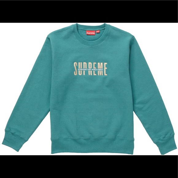 world famous crewneck sweatshirt